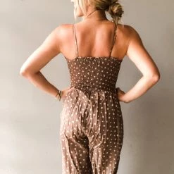 Bucketlist Clothing Mocha Latte Jumpsuit