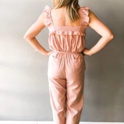 Mable Steven Ruffle Jumpsuit Clothing