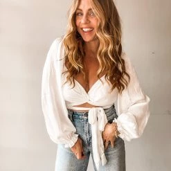 Mable Get Twisted Crop Top