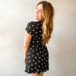 Audrey 3+1 Just Float Floral Wrap Dress