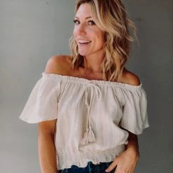 Lush Clothing Meadows Off The Shoulder Top