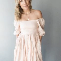 Mable Like Linen Mini Dress