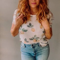 Chaser Brand Clothing Chaser Lemon Vintage Crew