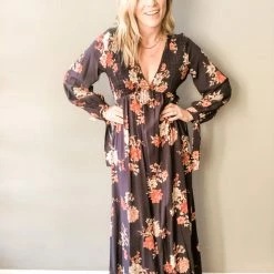 Ces Femme Clothing Mad About Floral Maxi Dress