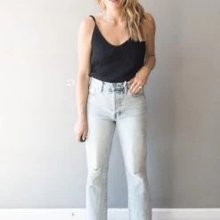 Pistola Charlie High Rise Straight