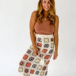POL Clothing New Arrivals Picnic In The Park Skirt