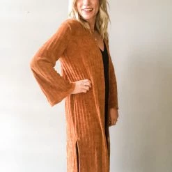 Audrey 3+1 Clothing Holiday Duster Cardigan