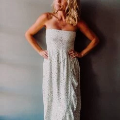 Patrons Of Peace Clothing Polka Dot Smocked Dress 6 Patrons Of Peace Clothing Polka Dot Smocked Dress