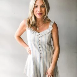 Dress Forum Maddie Stripe Romper