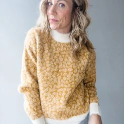 Listicle Clothing Feline Fine Fuzzy Pullover