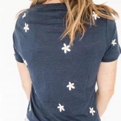 Chaser Brand Clothing Chaser Linen Easy Daisy Tee 5 Chaser Brand Clothing Chaser Linen Easy Daisy Tee