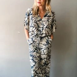 Pink Make Waves Jumpsuit