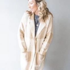 Lush Clothing Mad For Plaid Cardigan