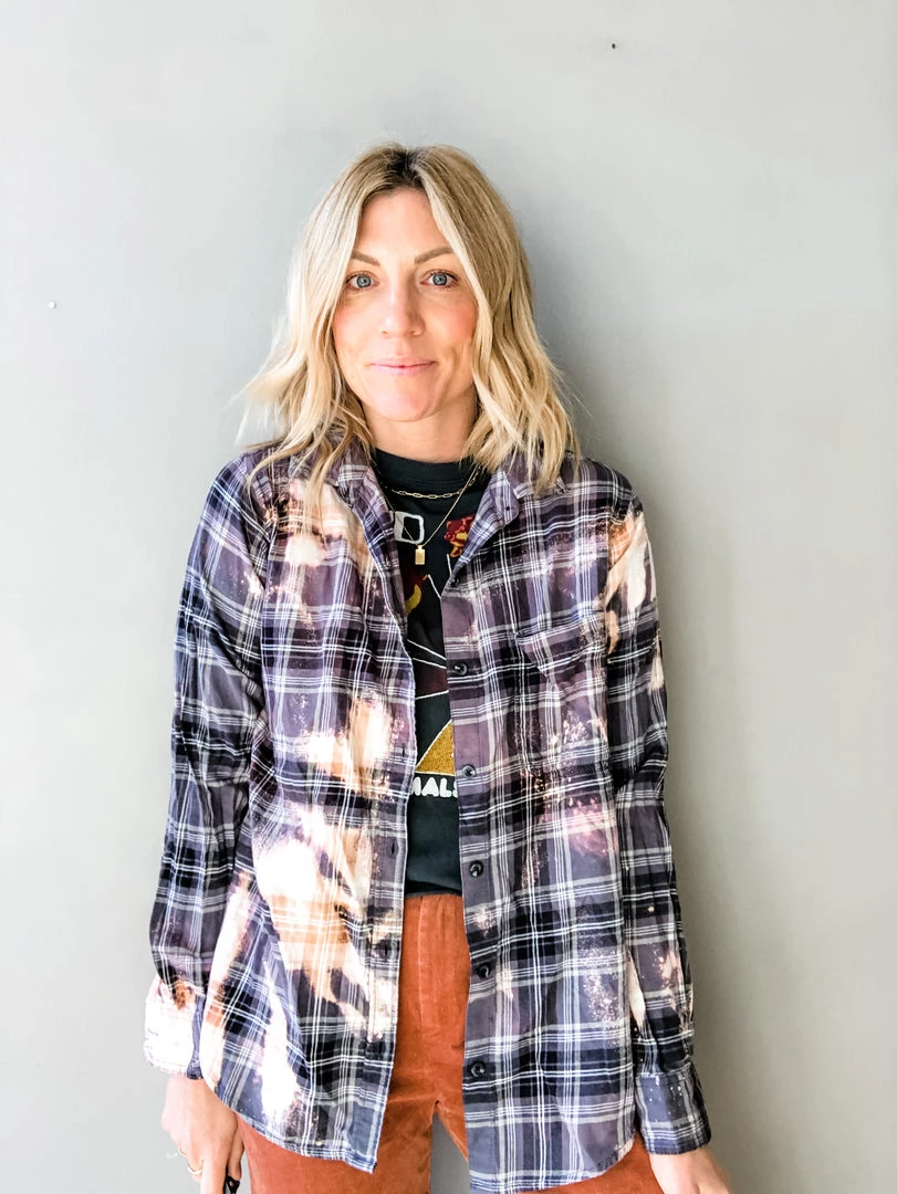 Envy Upcycle Clothing Johnny Cash Vintage Band Tee Flannel 2 Envy Upcycle Clothing Johnny Cash Vintage Band Tee Flannel