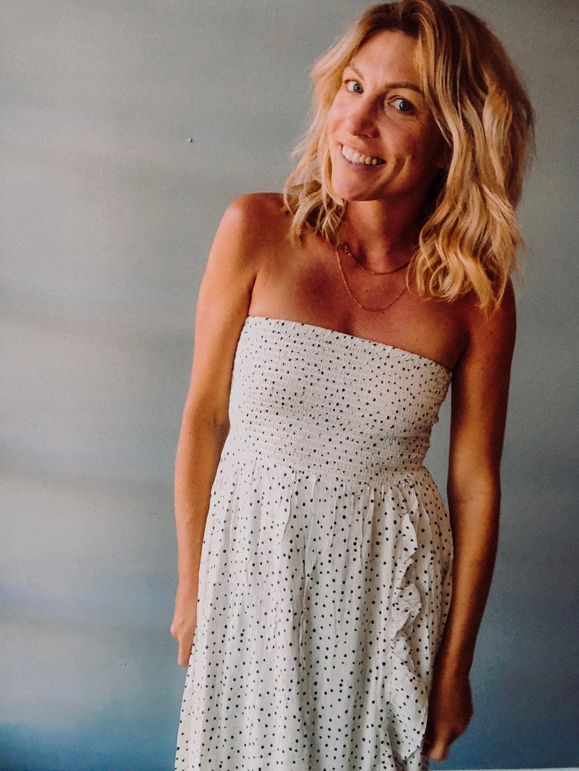 Patrons Of Peace Clothing Polka Dot Smocked Dress 1 Patrons Of Peace Clothing Polka Dot Smocked Dress