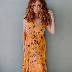 Lush Clothing Beachside Floral Dress