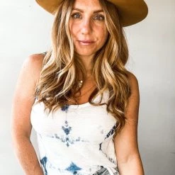 Chaser Brand Chaser Linen Double Scoop Tank Clothing