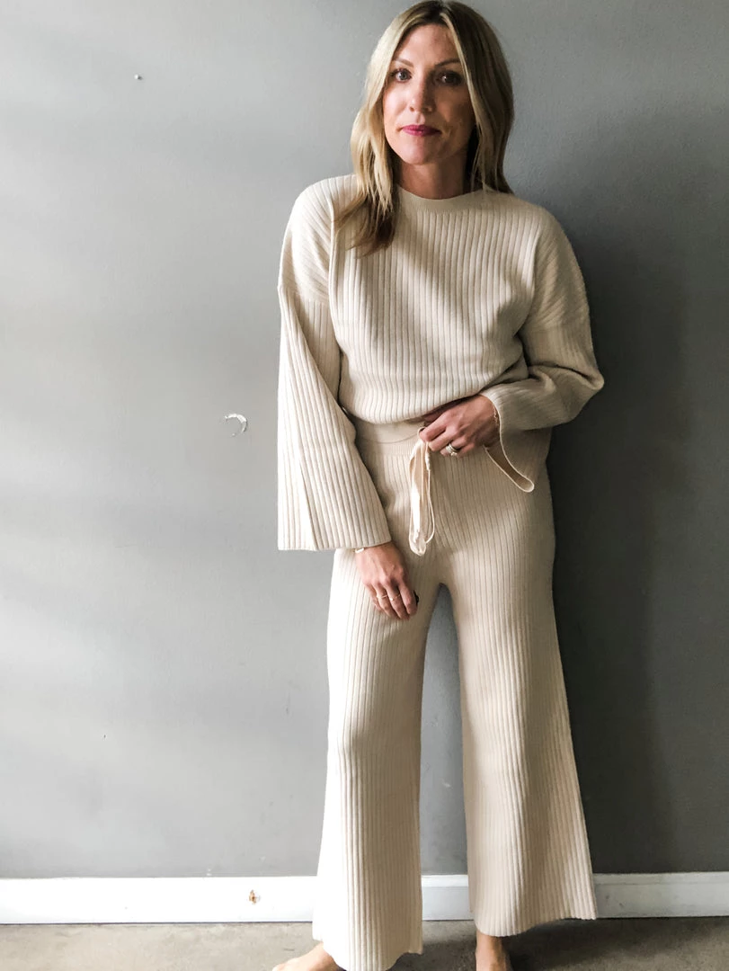 Listicle Ojai Ribbed Sweat Set Clothing 3 Listicle Ojai Ribbed Sweat Set Clothing