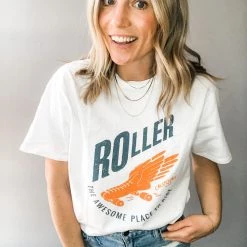 Trend Notes Roller Vintage Graphic Tee Clothing