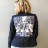 Envy Upcycle The Beatles Abbey Road Vintage Tee Denim Blazer Clothing