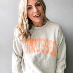 Blume + Co. Clothing Sunkissed Crew Neck Sweatshirt