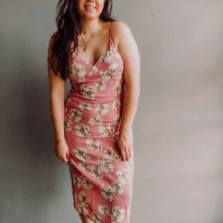 Audrey 3+1 Keep Things Breezy Midi Dress Clothing