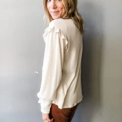 Ces Femme Sophia Ruffle Top