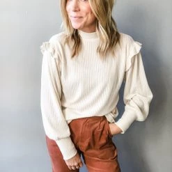 Ces Femme Sophia Ruffle Top