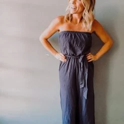 Z Supply Isla Bandeau Jumpsuit Clothing