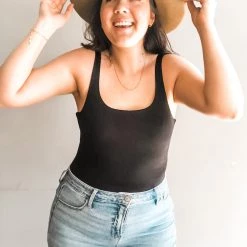 Z Supply Summerland Sleek Jersey Bodysuit Clothing