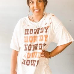 Blue Buttercup Howdy Hey Tee