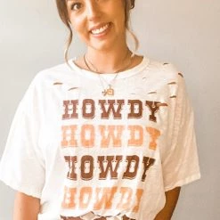 Blue Buttercup Howdy Hey Tee