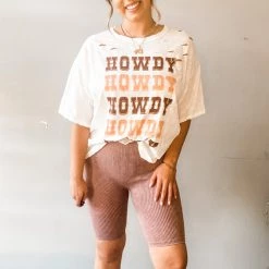 Blue Buttercup Howdy Hey Tee