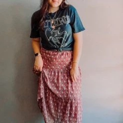 Lush Clothing Italia Mid Skirt