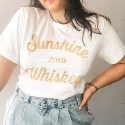 Trend Shop Sunshine & Whiskey Tee