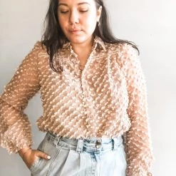 Listicle Make Mine Mocha Top Clothing