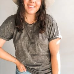 Chaser Brand Rolled Short Sleeve Tee Clothing