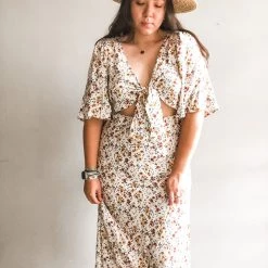 Audrey 3+1 Fall Dreams Midi Dress