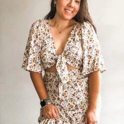 Audrey 3+1 Fall Dreams Midi Dress