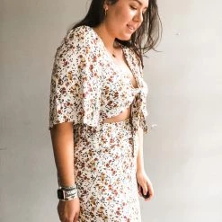 Audrey 3+1 Fall Dreams Midi Dress