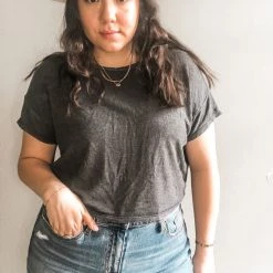 Project Social T Open Twist Back Tee Clothing