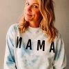 ALPHIA Mama Tie Dye Sweatshirt
