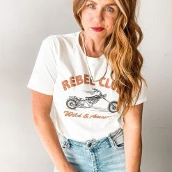 Amuse Society Rebel Club Knit Tee