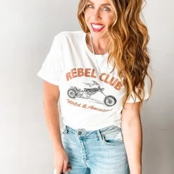 Amuse Society Rebel Club Knit Tee