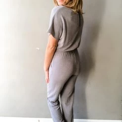 Lush Clothing Rain Check Jumpsuit