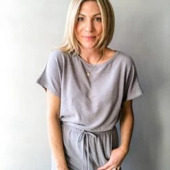 Lush Clothing Rain Check Jumpsuit