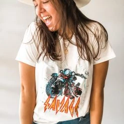 Promesa Savage Motor Tee Clothing