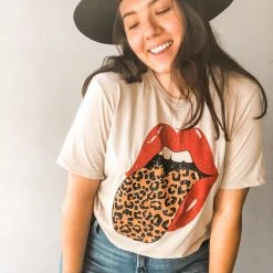 Faire Leopard Rocker Tee Clothing