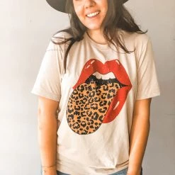 Faire Leopard Rocker Tee Clothing 5 Faire Leopard Rocker Tee Clothing