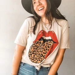 Faire Leopard Rocker Tee Clothing